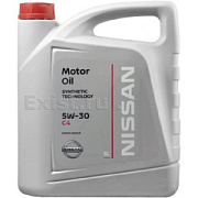 Масло моторное Nissan 5w30 DPF С4 5л, 1/4