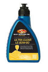 Gulf Western ULTRA CLEAR GEAR OIL LS 80w90 1л, 1/8