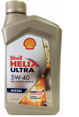 Shell Helix Ultra Diesel 5W-40, дизельное масло 1л, 1/12