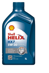 Shell Helix HX7 5W-30, моторное масло 1л, 1/12