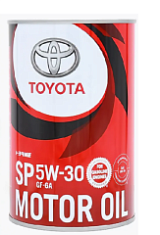 Масло моторное Toyota 5w30 SP 1л ж/б, 1/10