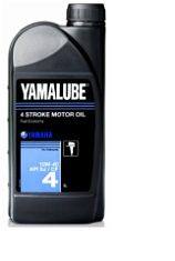 Масло моторное Yamalube 4Т Marine синтетическое 10w40 4л, 1/4