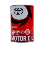 Масло моторное Toyota 0w20 SP 1л, 1/12