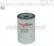 Фильтр масляный Fera Filter FSO712/7 (B161-S/P552849)